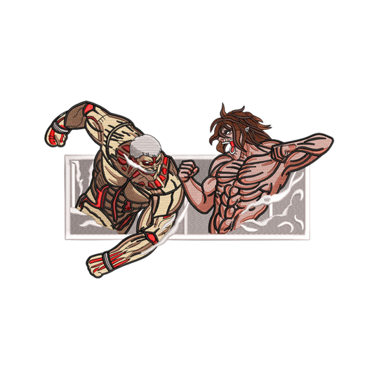 ATTACK ON TITAN RECTANGLE FIGHT