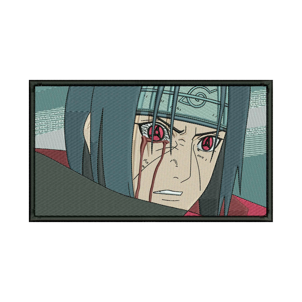 NARUTO BORDADO ITACHI BOX