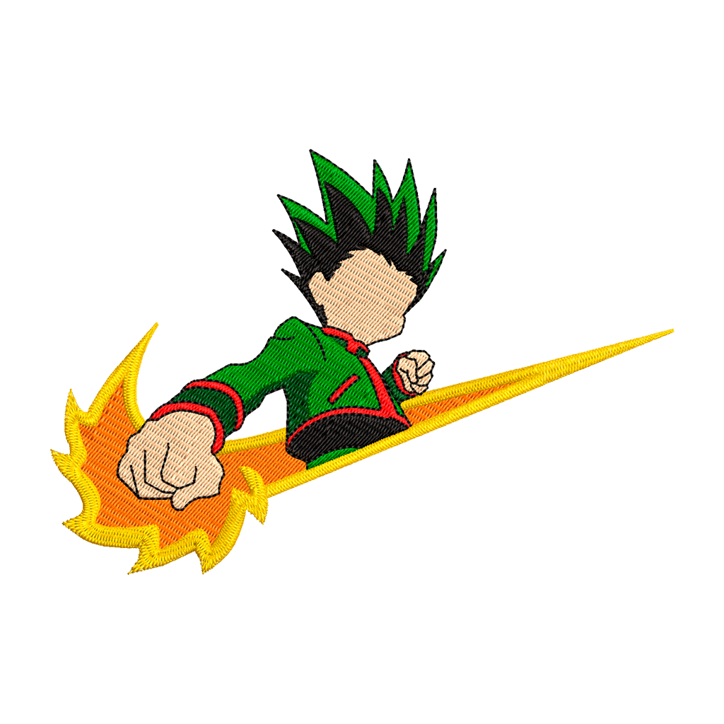 DISEÑO BORDADO GON SWOOSH