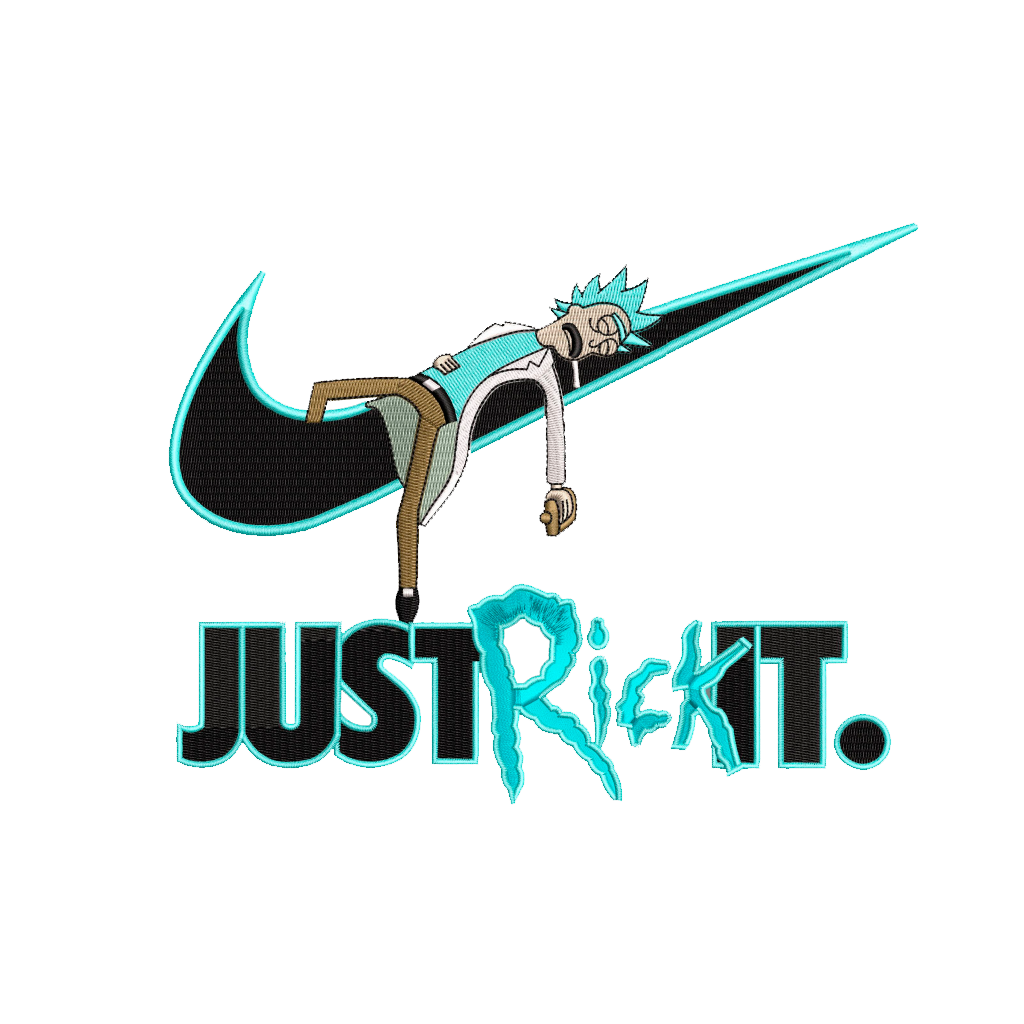 RICK AND MORTY JUST RICK IT – Bordados Recio
