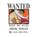 DISEÑO BORDADO WHITE BEARD WANTED
